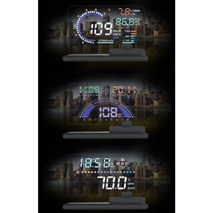 H6 Multifunktions-Auto-Smartphone-Navigation Head-Up-Displayhalter für 6-Zoll-Smartphone – Bild 14