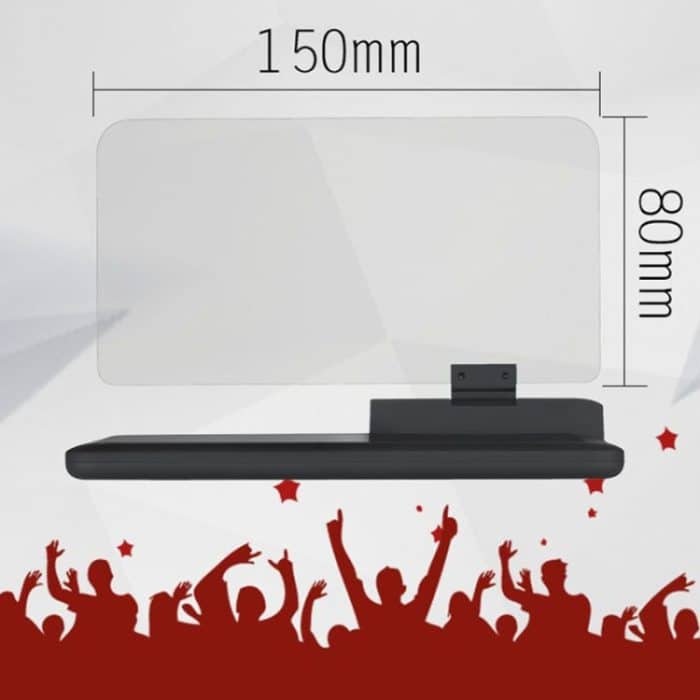 H6 Multifunktions-Auto-Smartphone-Navigation Head-Up-Displayhalter für 6-Zoll-Smartphone – Bild 3