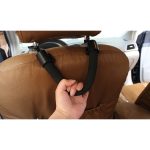 SHUNWEI Car Assistance Support Strap, Stuhlhalterung Rücksitz Kopfstütze Kleiderbügel Hakenhalter, Autosicherheit Rücksitz Armlehnengriff - Kinder Elder Assist Grab, Fahrzeugkopfstütze Haltegriffe