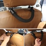 SHUNWEI Car Assistance Support Strap, Stuhlhalterung Rücksitz Kopfstütze Kleiderbügel Hakenhalter, Autosicherheit Rücksitz Armlehnengriff - Kinder Elder Assist Grab, Fahrzeugkopfstütze Haltegriffe – Bild 5