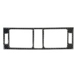 Auto Armaturenbrett Klimaanlage Rahmen Kohlefaser Dekorative Aufkleber für Mercedes-Benz W204 – Bild 2