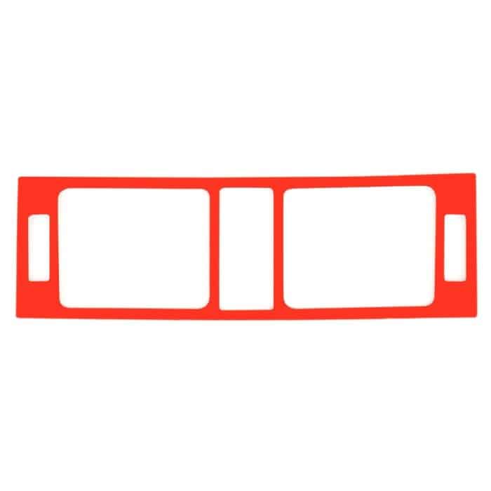 Auto Armaturenbrett Klimaanlage Rahmen Kohlefaser Dekorative Aufkleber für Mercedes-Benz W204 – Bild 3