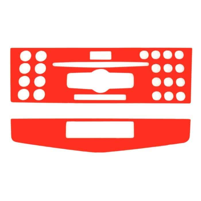 2 PCS Auto CD Einstellrahmen Carbon Faser Dekorativer Aufkleber für Mercedes-Benz W204 – Bild 3