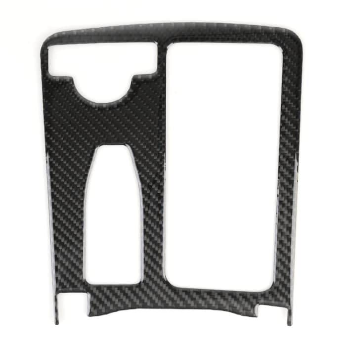 Auto links fahren Wasserbecher Panel Kohlefaser dekorative Aufkleber für Mercedes-Benz W204 – Bild 2