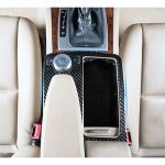 Auto links fahren Wasserbecher Panel Kohlefaser dekorative Aufkleber für Mercedes-Benz W204 – Bild 6