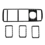4 PCS Car Window Lift Panel Carbonfaser-Aufkleber für Mercedes-Benz W204 – Bild 2
