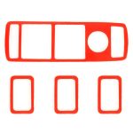 4 PCS Car Window Lift Panel Carbonfaser-Aufkleber für Mercedes-Benz W204 – Bild 3