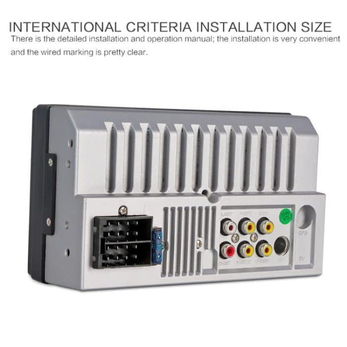 7018b 7,0-Zoll-HD-Touchscreen-Dual-DIN-Autoradio-Bluetooth-Stereo MP3 / MP4 / MP5-Player mit Fernbedienung, mit Rückfahrkamera, 6800-Modul, Unterstützung FM / TF-Karte / USB-Flash-Festplatte – Bild 13