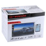 7018b 7,0-Zoll-HD-Touchscreen-Dual-DIN-Autoradio-Bluetooth-Stereo MP3 / MP4 / MP5-Player mit Fernbedienung, mit Rückfahrkamera, 6800-Modul, Unterstützung FM / TF-Karte / USB-Flash-Festplatte – Bild 17