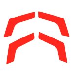 4 PCS Autotür Innengriff Carbon Faser Dekorativer Aufkleber für Mercedes-Benz W204 – Bild 3