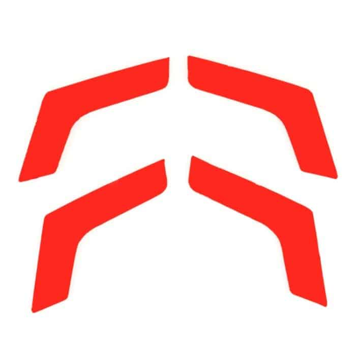 4 PCS Autotür Innengriff Carbon Faser Dekorativer Aufkleber für Mercedes-Benz W204 – Bild 3