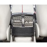 2 PCS Auto Heckauslassrahmen Carbonfaser Dekorativer Aufkleber für Mercedes-Benz W204 – Bild 6