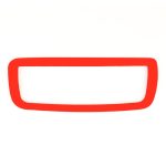 Auto Heckkuppel Lichtplatte Carbon Faser Dekorativer Aufkleber für Mercedes-Benz W204 – Bild 3