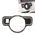 3 PCS Autoscheinwerfer-Schalttafel Carbonfaser-Aufkleber für Mercedes-Benz W204
