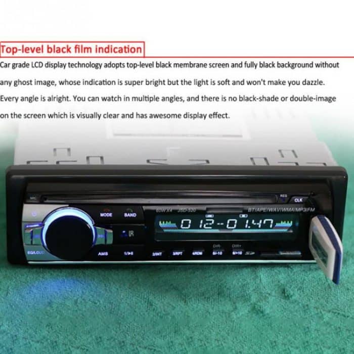 JSD-520 Autoradio Radio MP3 Audio Player Unterstützung Bluetooth Freisprechen / FM / USB / SD – Bild 7