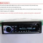 JSD-520 Autoradio Radio MP3 Audio Player Unterstützung Bluetooth Freisprechen / FM / USB / SD – Bild 9