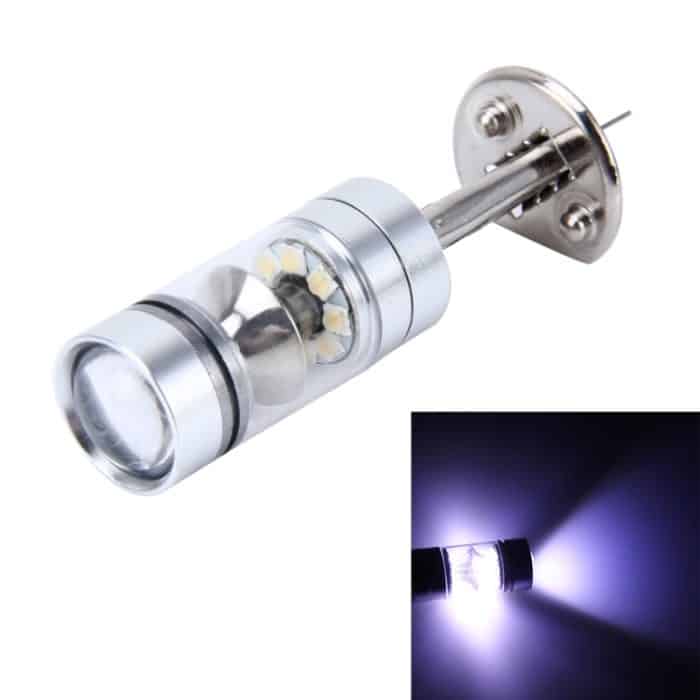 H1 100 W 850 LM 7000 K 20 SMD-2828-LEDs Auto-Nebelscheinwerfer, DC 12–24 V, H1 – Bild 1