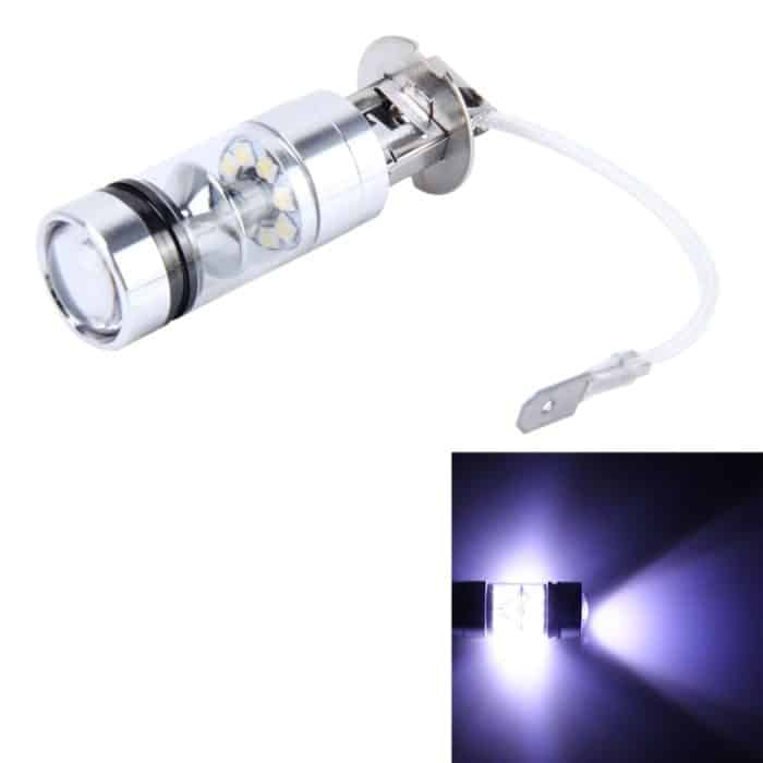 H3 100 W 850 LM 7000 K 20 SMD-2828-LEDs Auto-Nebelscheinwerfer, DC 12–24 V, H3 – Bild 1