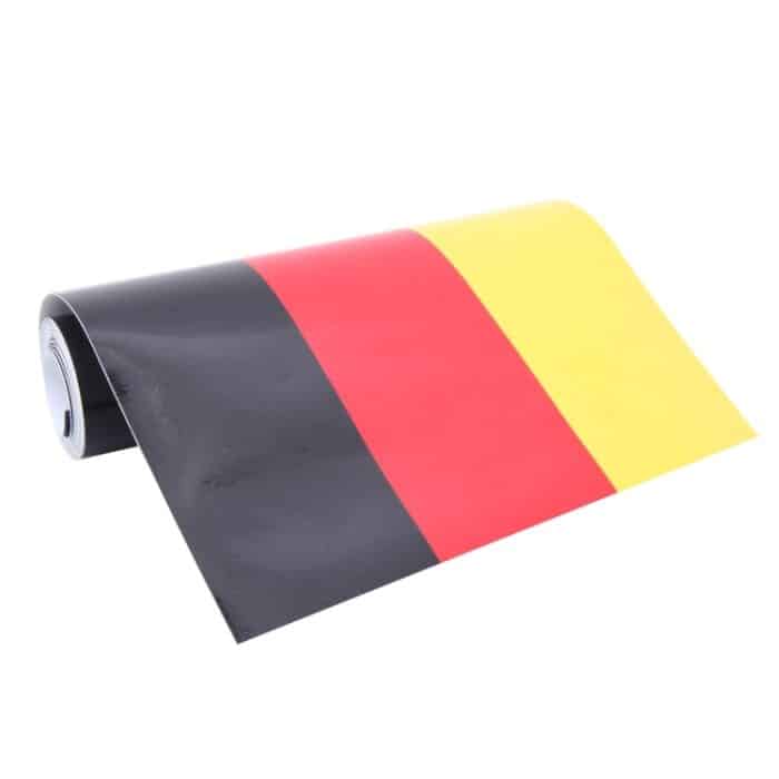 5m deutsche Flagge Auto Plastikfolie Aufkleber Aufkleber Film – Bild 4