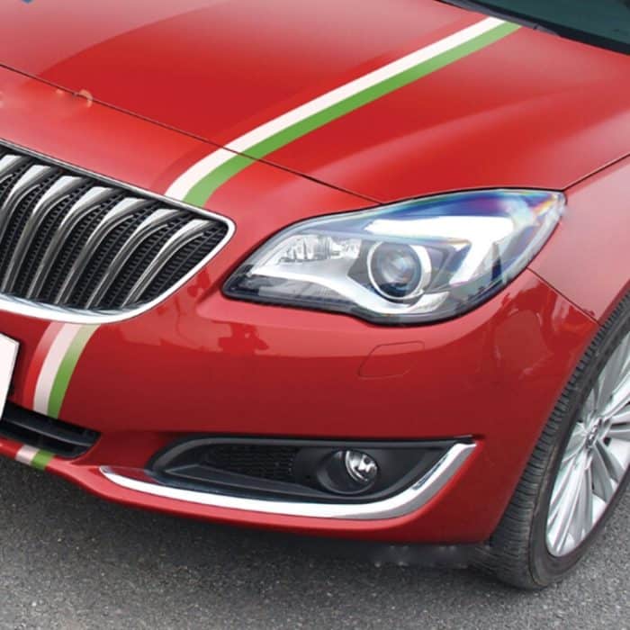 2m Italien Flagge Auto Plastikfolie Aufkleber Aufkleber Film – Bild 5