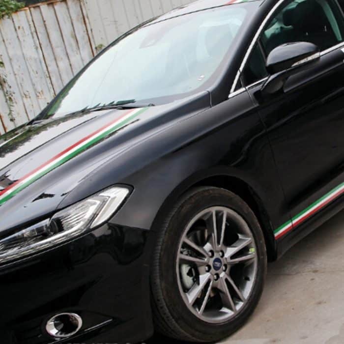 2m Italien Flagge Auto Plastikfolie Aufkleber Aufkleber Film – Bild 6