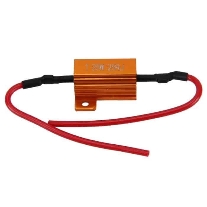 2 PCS Car Canbus Fehler Canceller Decoder Lastwiderstand LED 25W 25 Ohm Kein blinkender Decoder – Bild 5