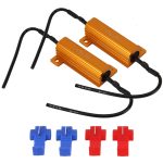 2 PCS Car Canbus Fehler Canceller Decoder Lastwiderstand LED 50W 6 Ohm Kein blinkender Decoder
