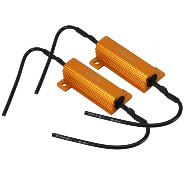 2 PCS Car Canbus Fehler Canceller Decoder Lastwiderstand LED 50W 6 Ohm Kein blinkender Decoder – Bild 2