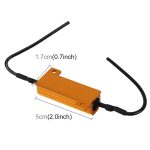 2 PCS Car Canbus Fehler Canceller Decoder Lastwiderstand LED 50W 6 Ohm Kein blinkender Decoder – Bild 3