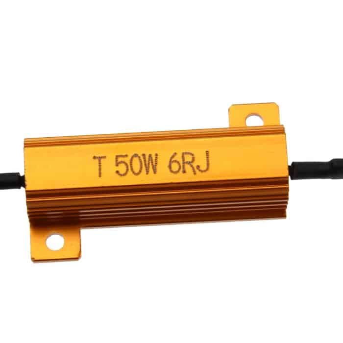 2 PCS Car Canbus Fehler Canceller Decoder Lastwiderstand LED 50W 6 Ohm Kein blinkender Decoder – Bild 4
