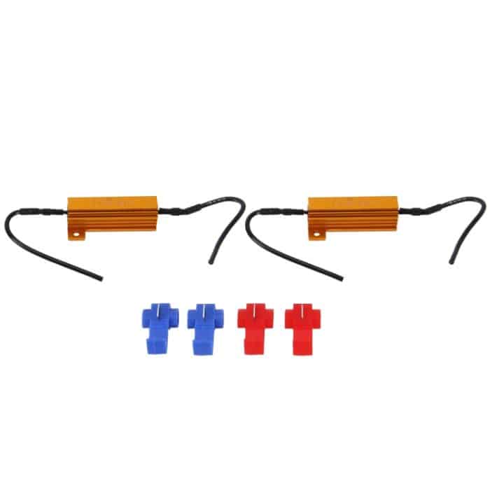 2 PCS Car Canbus Fehler Canceller Decoder Lastwiderstand LED 50W 6 Ohm Kein blinkender Decoder – Bild 6
