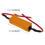 2 PCS Car Canbus Fehler Canceller Decoder Lastwiderstand LED 50W 8 Ohm Kein blinkender Decoder – Bild 3