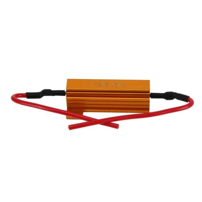 2 PCS Car Canbus Fehler Canceller Decoder Lastwiderstand LED 50W 8 Ohm Kein blinkender Decoder – Bild 5