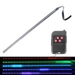 5050 20 W 48 LED RGB-Auto-LKW-Fernbedienung Buntes Knight Rider LED-Stroboskop-Scanner-Blitzlichtband, DC 12 V Kabellänge: 130 cm, 0