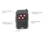 5050 20 W 48 LED RGB-Auto-LKW-Fernbedienung Buntes Knight Rider LED-Stroboskop-Scanner-Blitzlichtband, DC 12 V Kabellänge: 130 cm, 0 – Bild 3