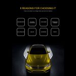 2 PCS DC 8-36V Ghost Shadow Courtesy Angel Wings Projektionslampe Autotür LED Willkommenslichter, Cold Blue, Blue, Red, White – Bild 4