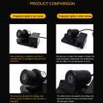 2 PCS DC 8-36V Ghost Shadow Courtesy Angel Wings Projektionslampe Autotür LED Willkommenslichter, Cold Blue, Blue, Red, White – Bild 7