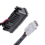 2 PCS DC 12V 6W 400 LM 6000K Tri Circular Car DRL Tagfahrlicht Lampe mit weißen Lichtern, Kabellänge: 50 cm – Bild 3