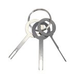 3 PCS Auto Car Plug Leiterplatte Kabelbaum Klemme Ausziehpickel Crimpstift Zurück Nadel Entfernen Werkzeug