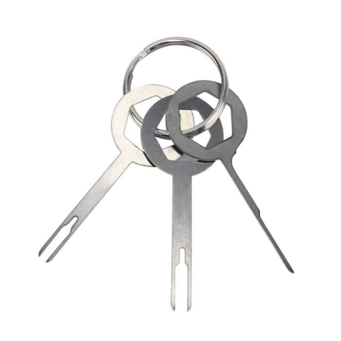 3 PCS Auto Car Plug Leiterplatte Kabelbaum Klemme Ausziehpickel Crimpstift Zurück Nadel Entfernen Werkzeug – Bild 2