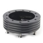 Autonabe für 6-Loch- auf 3-Loch-Lenkrad-Adapter-Boss-Kit, Lenkrad-Abstandsbolzen, Adapter (Black), Adapter (Silver) – Bild 4