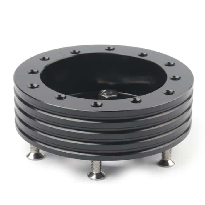 Autonabe für 6-Loch- auf 3-Loch-Lenkrad-Adapter-Boss-Kit, Lenkrad-Abstandsbolzen, Adapter (Black), Adapter (Silver) – Bild 4