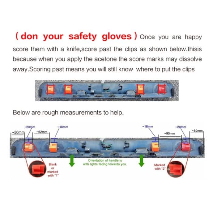 Reparaturclips für Heckklappengriff für Nissan Qashqai 2006 - 2013 – Bild 5