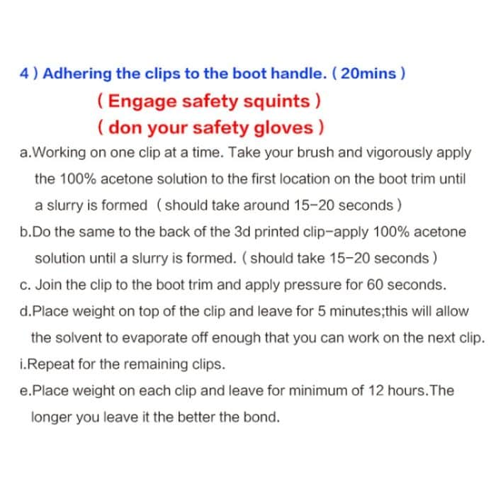 Reparaturclips für Heckklappengriff für Nissan Qashqai 2006 - 2013 – Bild 6