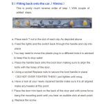 Reparaturclips für Heckklappengriff für Nissan Qashqai 2006 - 2013 – Bild 7