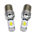 2 Stück Decode 1156/BA15S 72 W LED-Leuchtmittel, Auto-Blinker, Rückfahrlicht, DC 12–24 V, White, Yellow – Bild 2