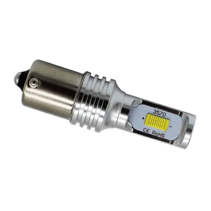 2 Stück Decode 1156/BA15S 72 W LED-Leuchtmittel, Auto-Blinker, Rückfahrlicht, DC 12–24 V, White, Yellow – Bild 3