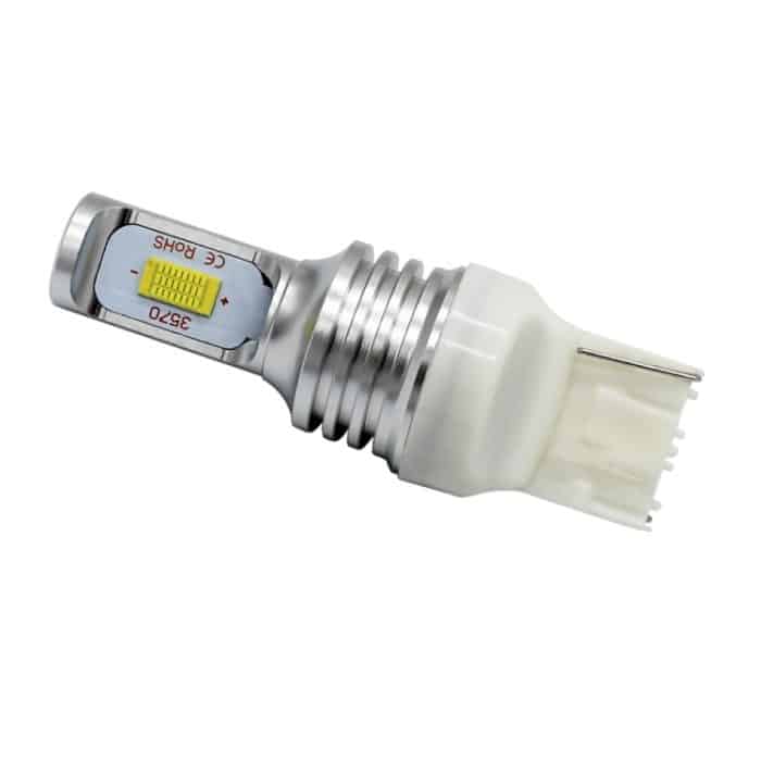 2 Stück T20/7440 72 W 1000 lm 6000–6500 K helles weißes Licht, Auto-Blinker-Backup-LED-Leuchtmittel, Rückfahrscheinwerfer, DC 12–24 V, T20/7440 Backup Light, T20/7440 – Bild 3