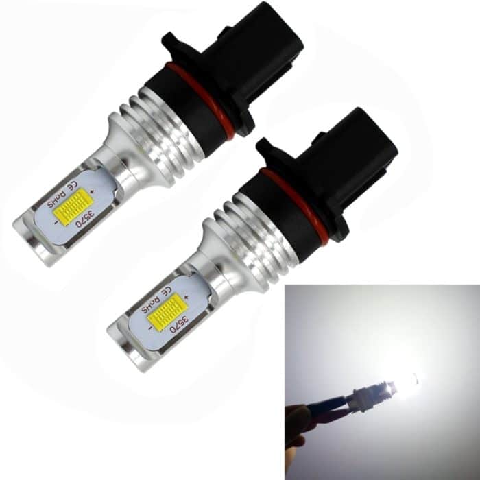 CMS2569.jpg 2 PCS P13w 72W 1000LM 6000-6500K Superhelle weiße Nebelscheinwerfer-LED-Lampen, DC 12-24V – Bild 1
