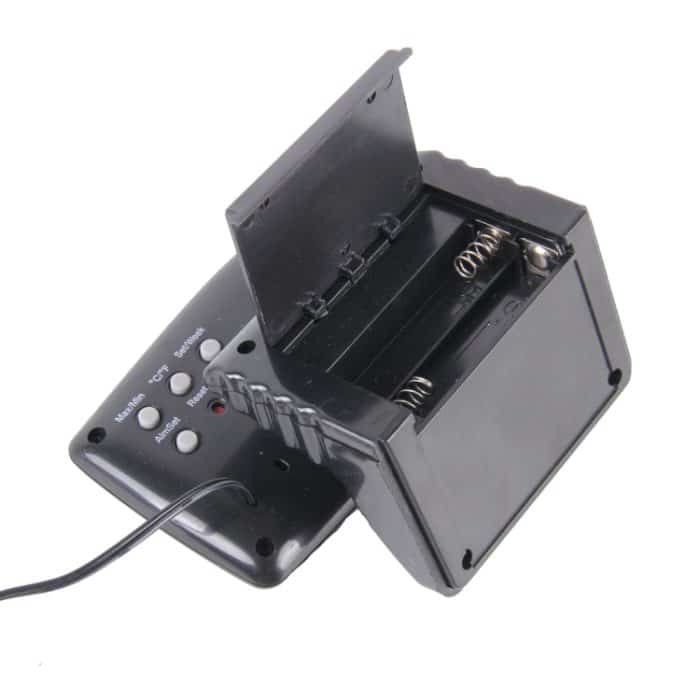 SH-350-2 Multifunktions-Digitaltemperatur-Thermometer Wecker LCD-Monitor Batteriemessgerät Detektoranzeige – Bild 5